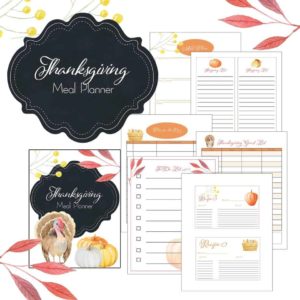 Thanksgiving Meal Planner