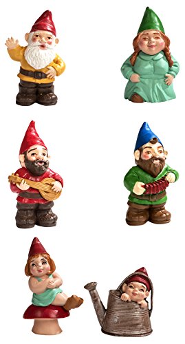 Safari Ltd. Designer TOOB - Gnome Family - Realistic Hand Painted Toy Figurine Models - Quality Construction from Phthalate, Lead and BPA Free Materials - for Ages 3 and Up