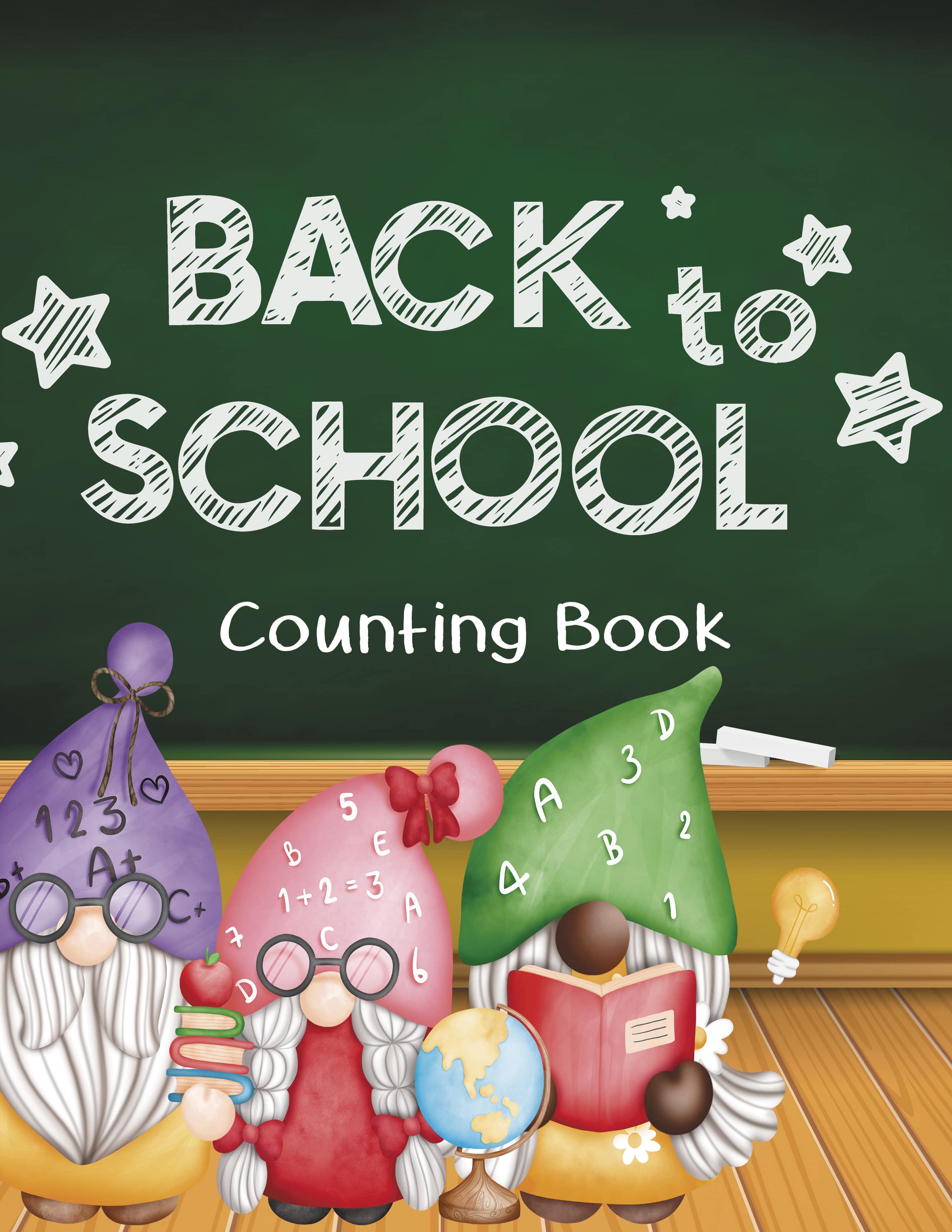 Back to School Gnomes Preschool Counting Book - Image 2