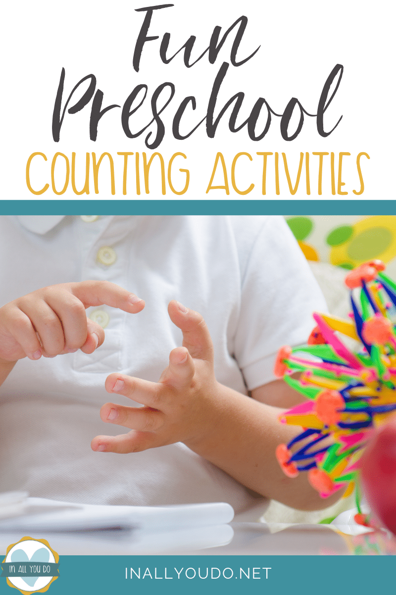 Fun preschool counting activities.