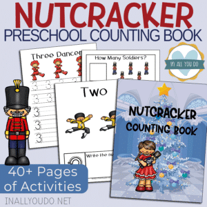 Nutcracker Preschool Counting Book